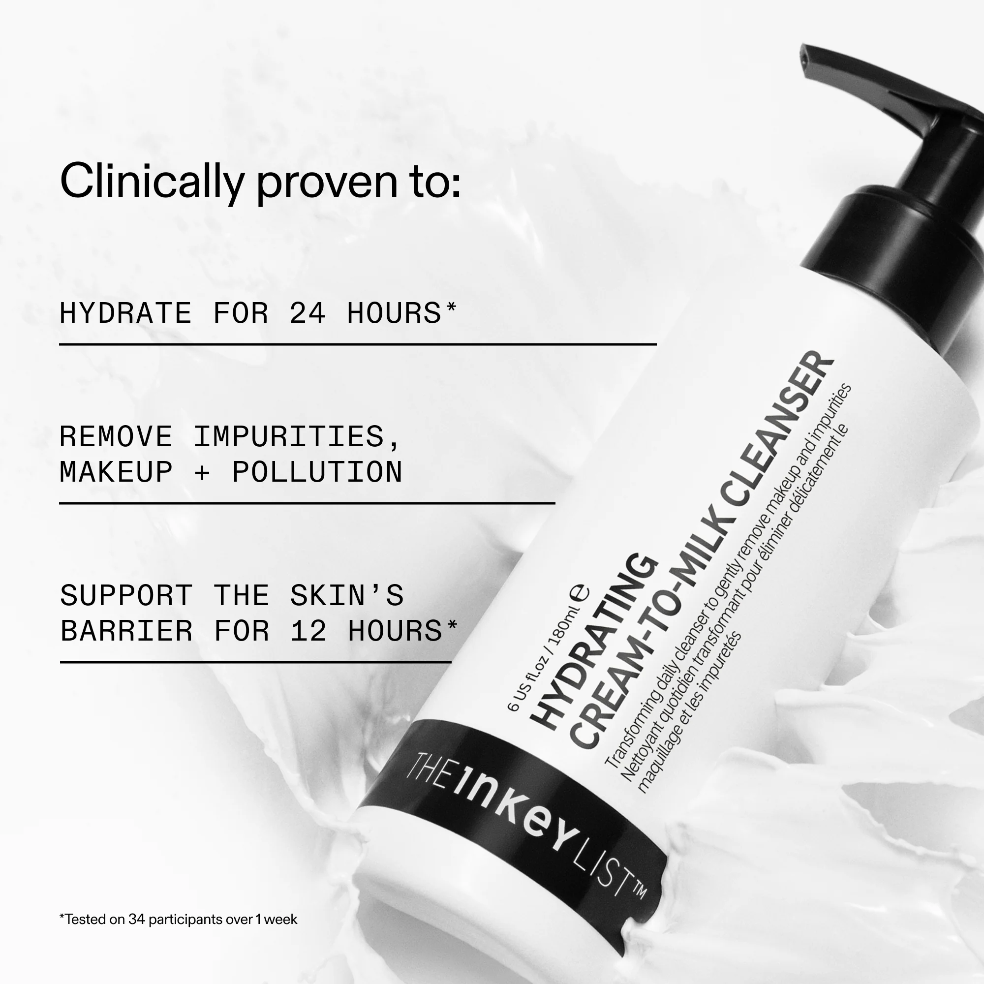Hydrating Cleanser & Oil-Free Moisturiser Duo - Image 5