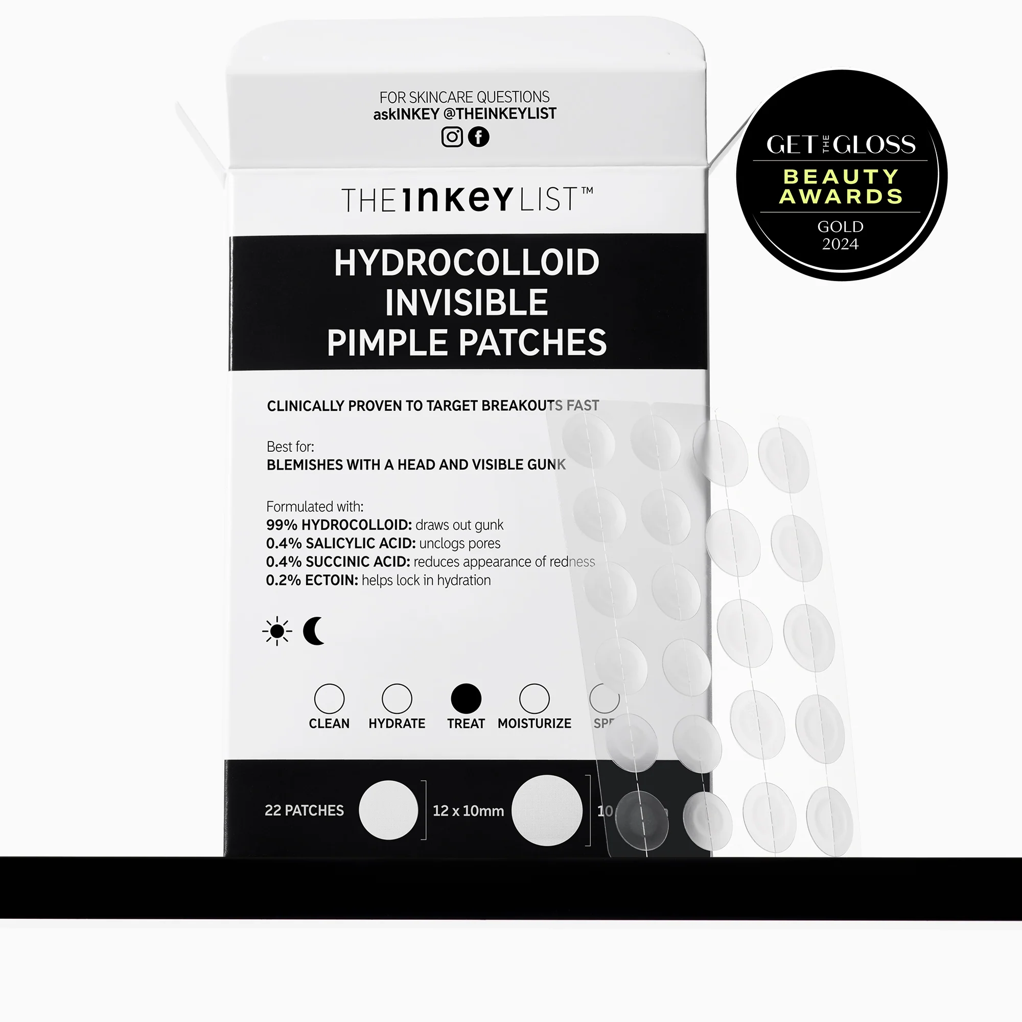 Hydrocolloid Invisible Pimple Patches - Image 3